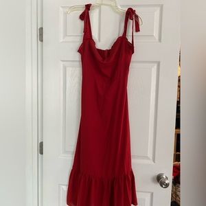 OPT red dress never worn